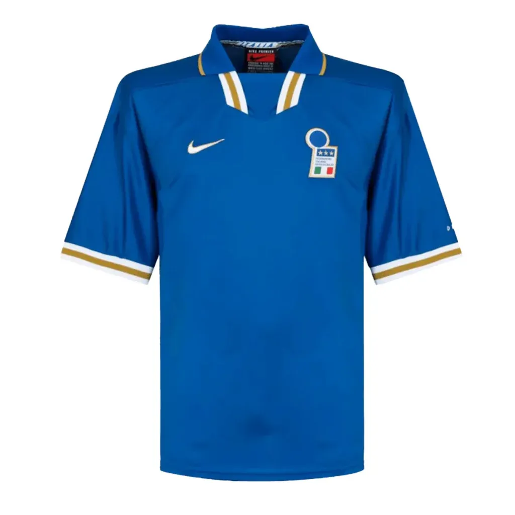 Italie Domicile 1996 Nike bleu