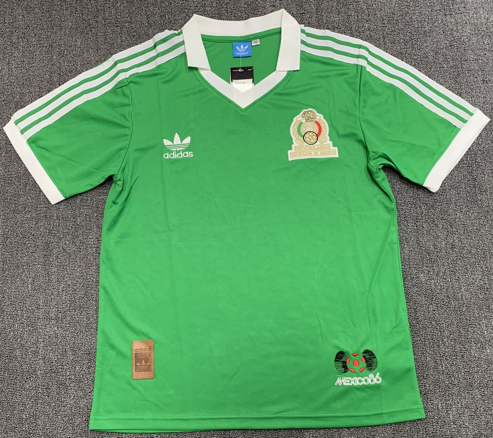 Mexique Domicile 1986 (vert)